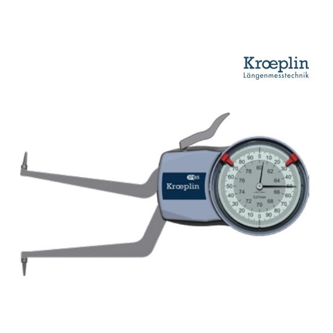Dutinomer 60-80/0,01 2-dotykový analógový IP65 H260 KROEPLIN