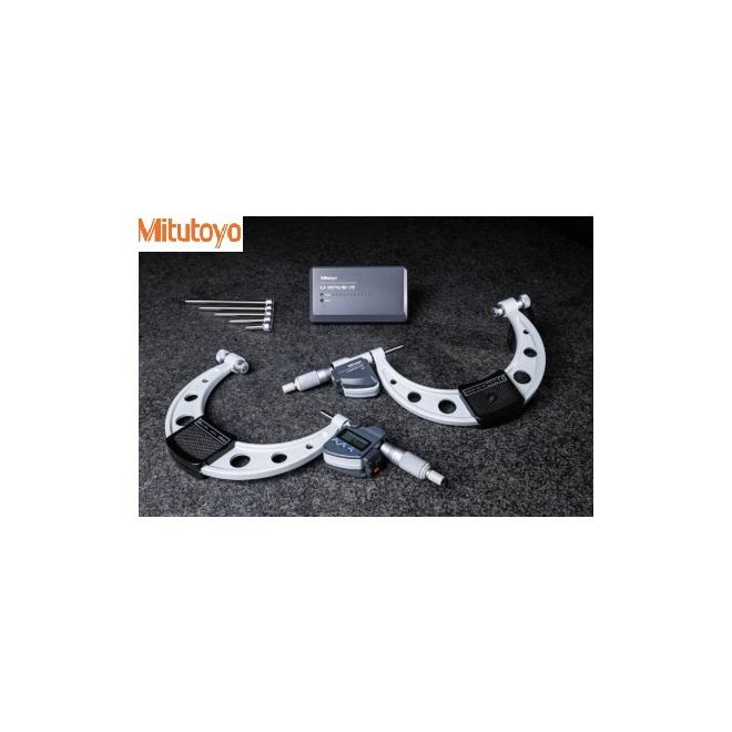 Mikrometer 0-150 / 0,001 strmeňový digitálny Mitutoyo sada U-WAVE