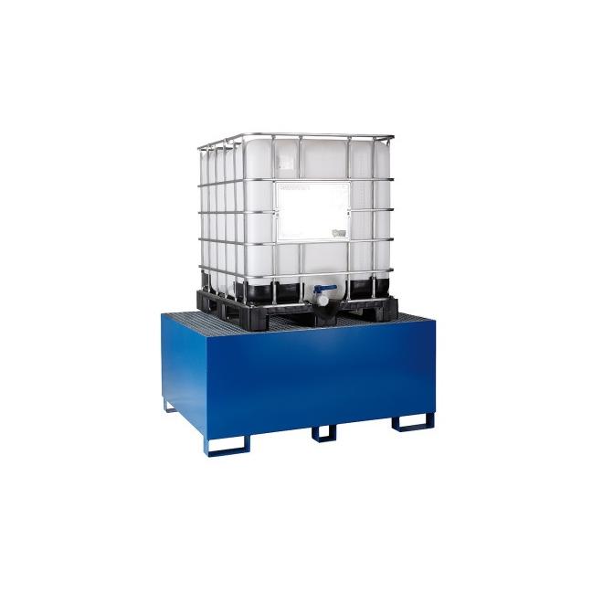Vaňa záchytná 1200x1500x700 mm 1000 l oceľová lakovaná pre IBC kontajner