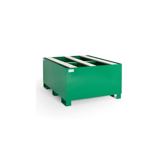 Vaňa záchytná 1200x1500x700 mm 1000 l oceľová lakovaná pre IBC kontajner Econom