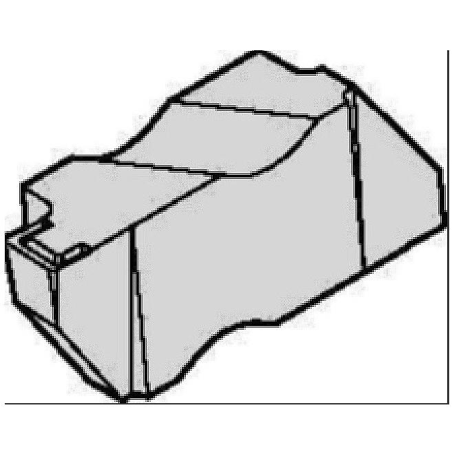 NG2M080RK TN6010 sústružnícka doštička zapichovacia Widia