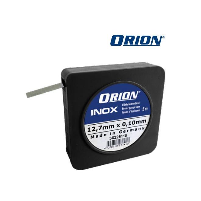 Fólia 0,25 mm x 5 m oceľ š. 12,7 (škárová mierka) INOX ORION