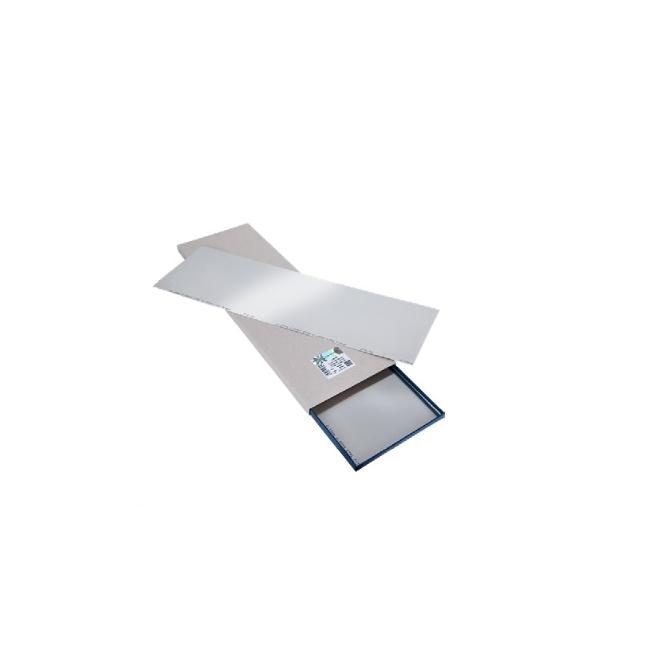 Fólia 1 mm x 0,5 m nerezová š. 150 mm (škárová mierka) sada 5ks H+S