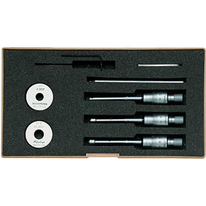 Sada mikrometer dutinový 6-12 / 0,005 3-dotykový analogový Mitutoyo