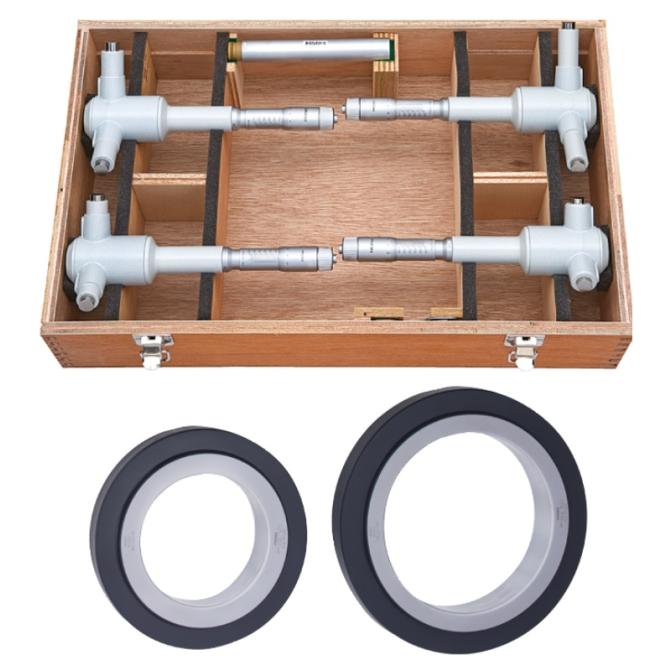 Sada mikrometer dutinový 100-200 / 0,005 3-dotykový analogový Mitutoyo
