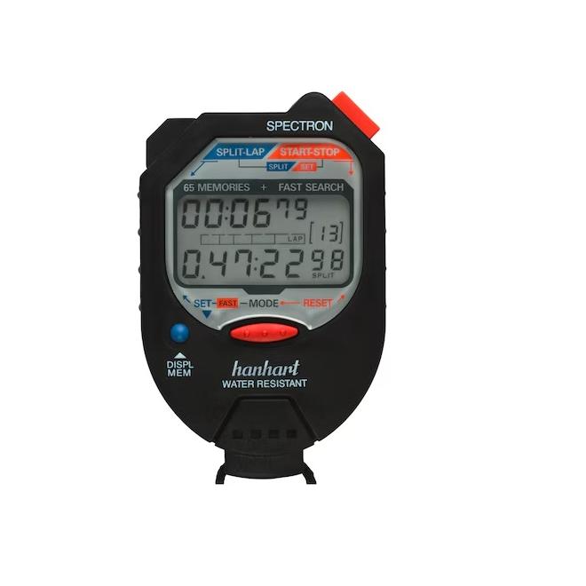 Stopky elektronické SPECTRON displej LCD HANHART
