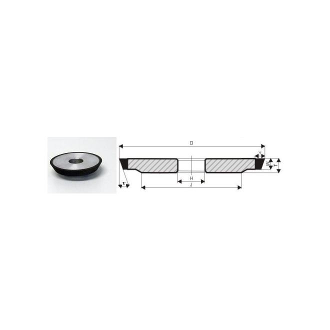 3B1R D50 W2,5 X5 V20° H7 B46 C75 na sucho