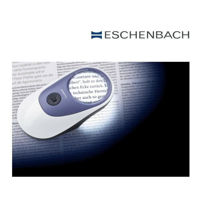 Lupa D58 mm ručná s osvetlením zväčšenie 3,5x s aku 3ks cera-tec ESCHENBACH