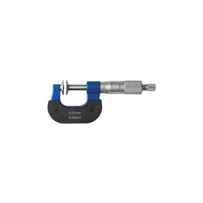 Mikrometer strmenový 0-25 mm na meranie ozubení DIN 863