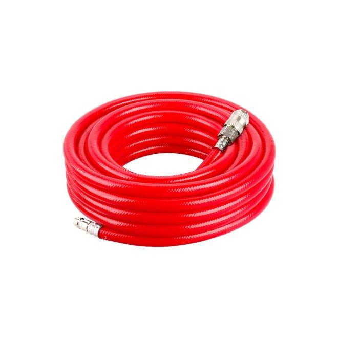 Hadica na stlačený vzduch 15m špirálová 20bar s rýchlospojkou FESTA