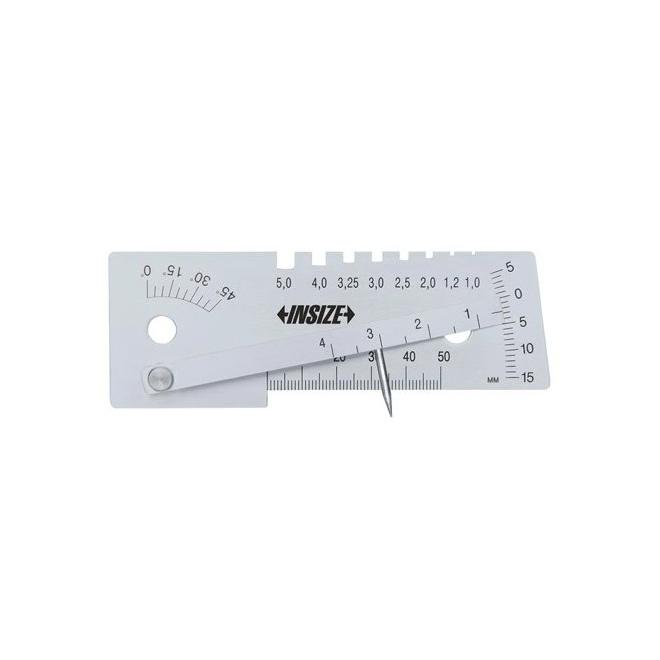 Mierka zvarová -5 až +15 mm presnosť ±0,50 mm INSIZE