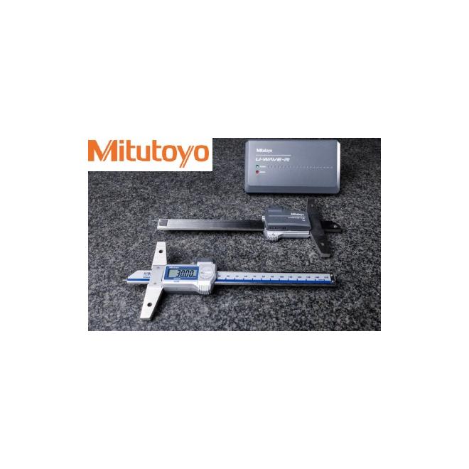 Hĺbkomer 0-150/0,01 mm digitálny IP67 výstup dát Mitutoyo sada U-WAVE