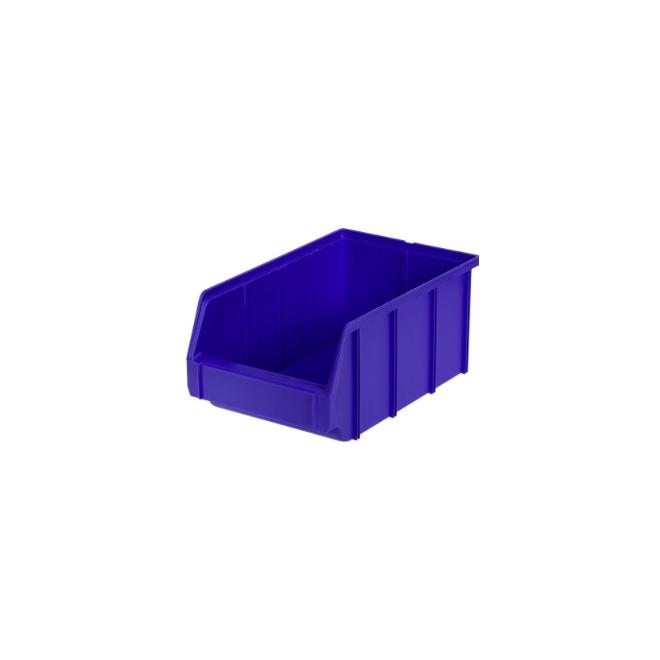 Prepravka 335/303x209x152 mm priehľadná modrá veľkosť 2 HK