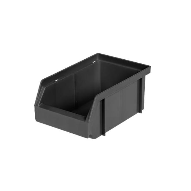 Prepravka 161/140x106x75 mm priehľadná sivá bez veka veľkosť 4 HK