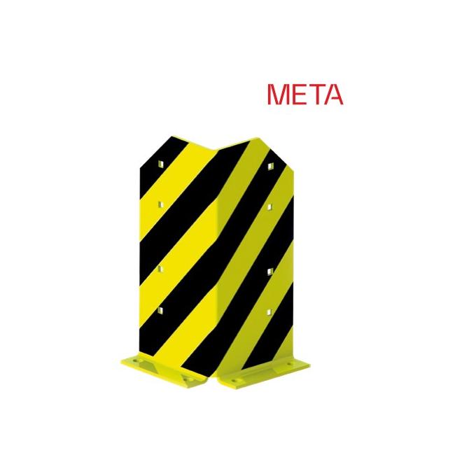 Roh ochranný 400 x 175/175x58mm čierno - žltá META