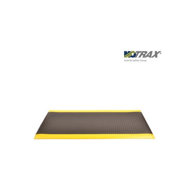 Rohož 910x1000 mm na pracovisko dezén diamant čierno-žltá NOTRAX