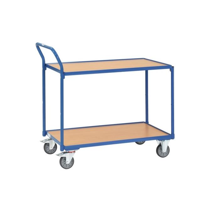 Vozík 2 x plošina doska 850x500 mm 300kg FETRA