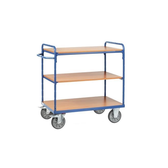 Vozík 3 x plošina doska 850x500 mm 500kg FETRA