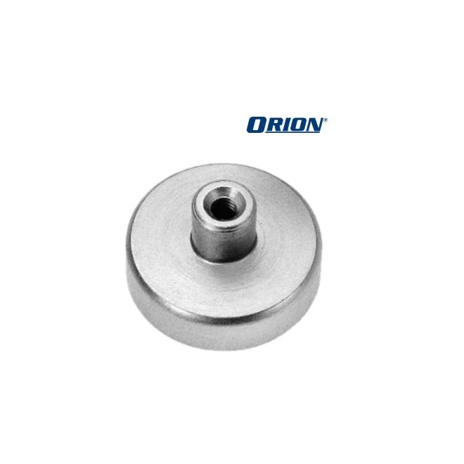 Magnet D100x22 mm plochý so závitovou vložkou M12 ORION