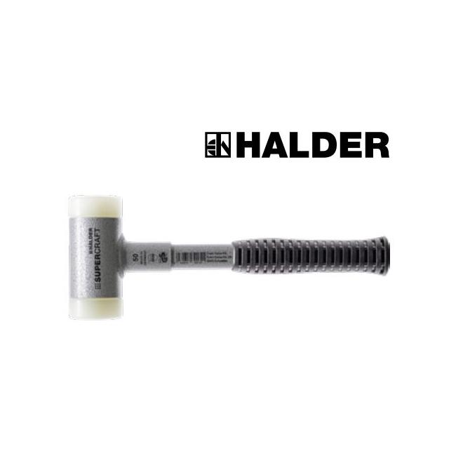 Kladivo s mäkkým čelom bez spätného rázu 30 mm HALDER