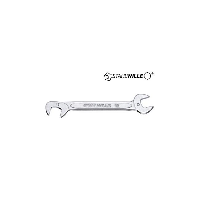 Kľúč 4 otvorený obojstranný so zalomenými čeľusťami STAHLWILLE