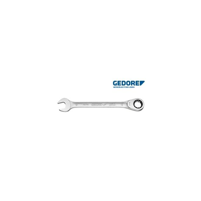 Kľúč očkoplochý 14 mm s račňou profil UD GEDORE