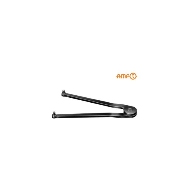 Kľúč 11-60/3 mm kĺbový na čelné otvory s nosom AMF