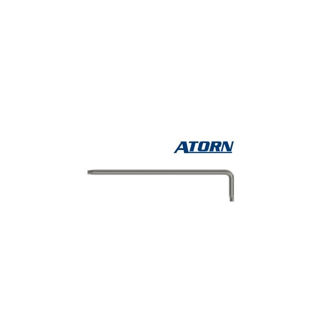 Kľúč TX8 TORX imbusový dlhý ATORN