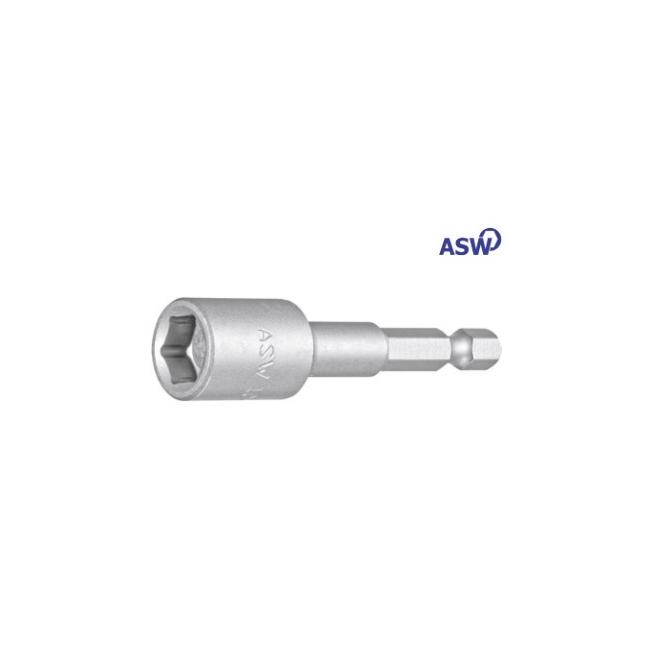 Adaptér bit 1/4" 7 mm L50 mm DIN 3126 ASW