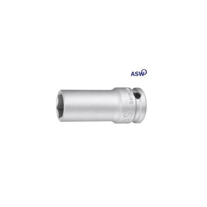 Hlavica 1/2" 13mm vonkajší 6-hran L78 mm DIN 3121 ASW