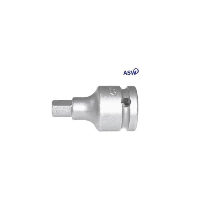 Nadstavec 1/2" 8mm vnútorný 6-hran L-55 mm ASW