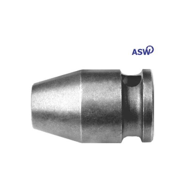 Adaptér bit 5/16" 6-hran 1/2" L35mm dlhý s poistným krúžkom ASW