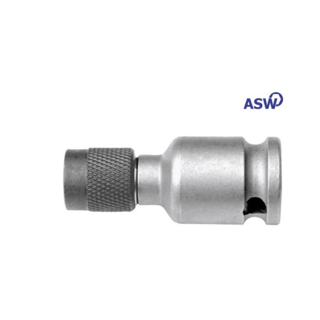 Adaptér bit 1/4" 6-hran 1/2" L35mm ASW