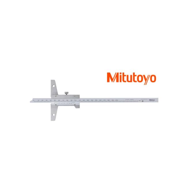 Hĺbkomer s noniom 0-300/0,05 mm analógový Mitutoyo