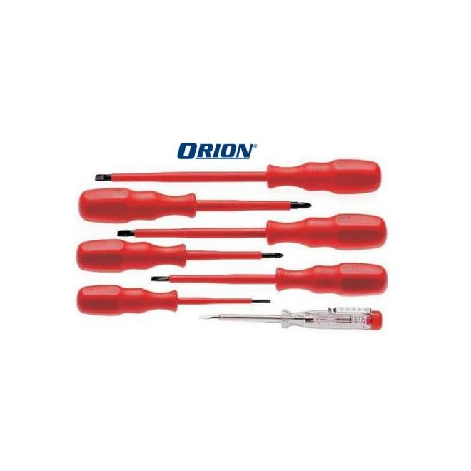 Sada skrutkovačov 7 dielna VDE DIN 7437 ORION