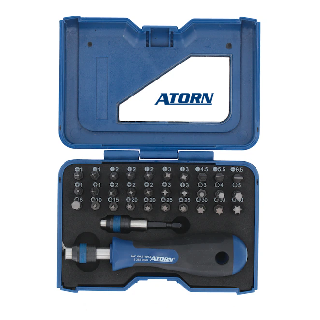 Sada bitov 1/4" 32 dielna ATORN