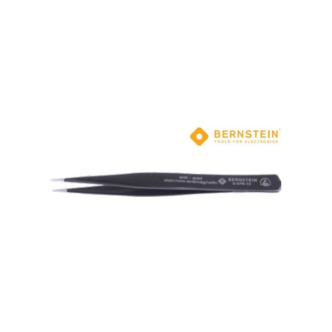 Pinzeta 130 mm priama dlátovité hroty ESD BERNSTEIN
