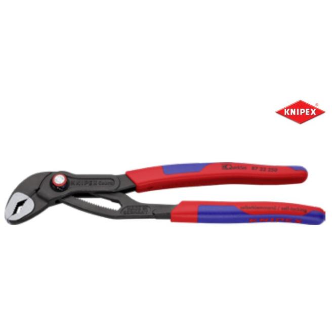 Kliešte 250 mm inštalatérske blicky Cobra Quick KNIPEX 87 22 250
