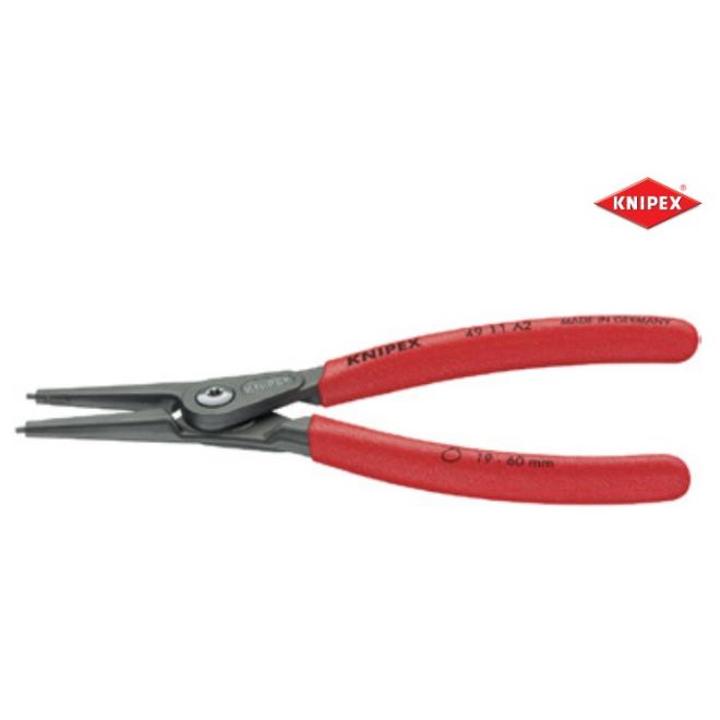 Kliešte 320 rovné pre poistné krúžky 85-140mm vonkajšie DIN5256 KNIPEX 48 11 J4