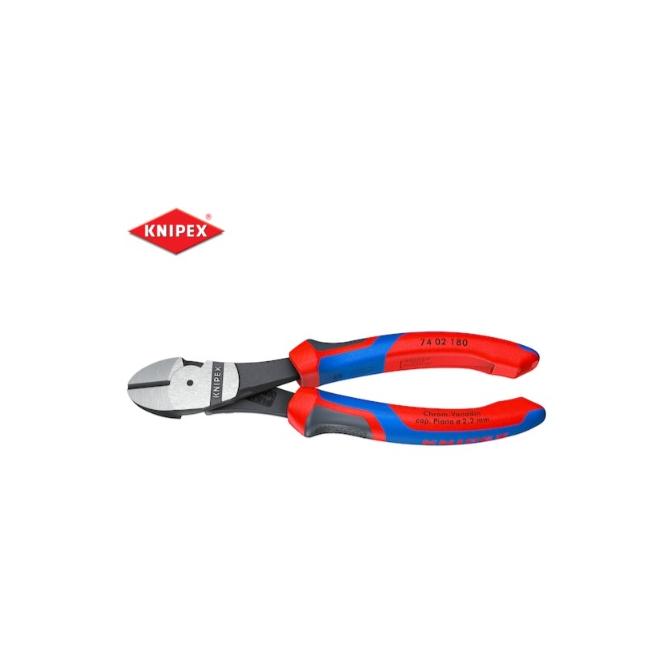 Kliešte 160 mm štikacie bočné leštená hlava Knipex 74 02 160
