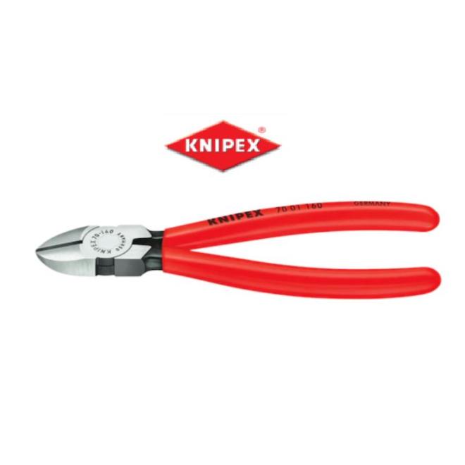 Kliešte 125 štipacie bočné leštená hlava Knipex 70 01 125