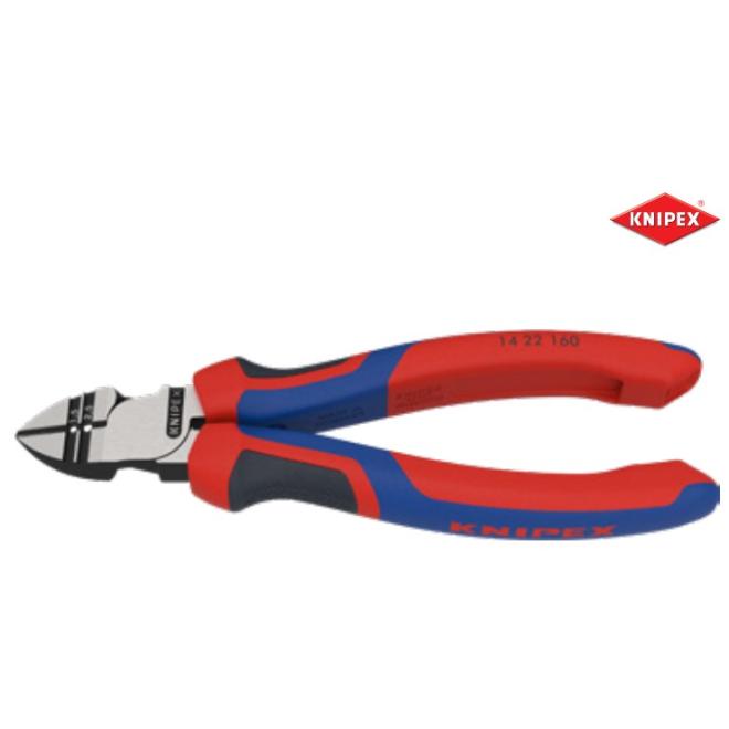 Kliešte 160 mm štikacie bočné odizolovacie KNIPEX 14 22 160