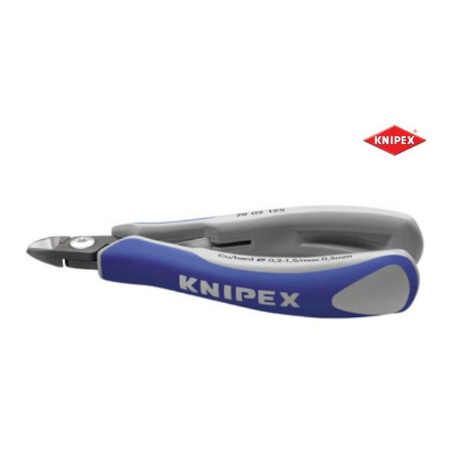 Kliešte 125 mm štikacie bočné na elektroniku Knipex 79 02 125