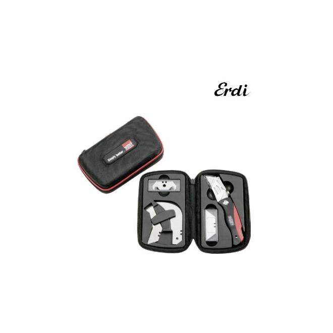 Nôž zatvárací sada 20ks v puzdre ERDI