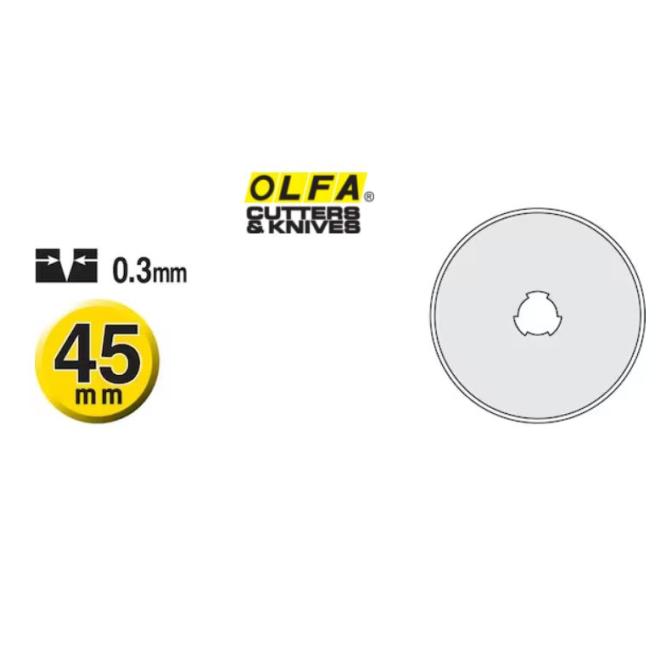 Čepeľ kruhová náhradnáv 45 mm OLFA