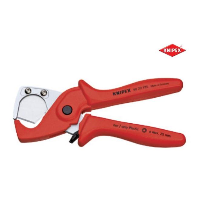 Nožnice 185 mm na rúry s vymeniteľnou čepeľou Knipex 90 20 185