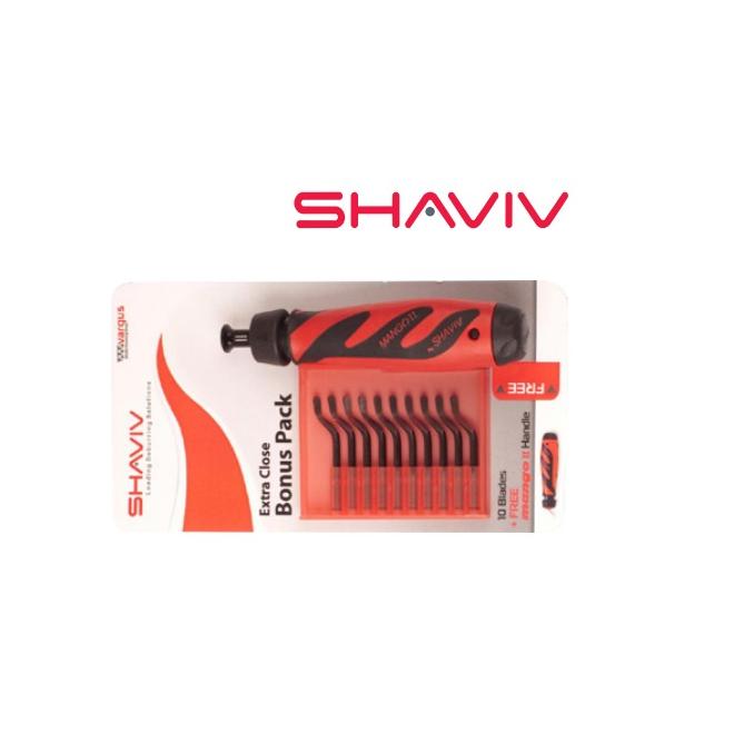 Škrabák sada MANGO II Safety-Lock 10 č. E100 SHAVIV