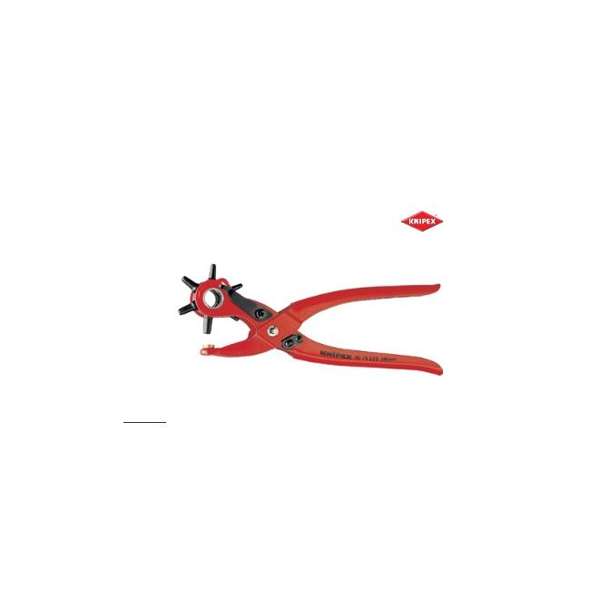 Kliešte 220 mm dierovacie 2 - 5 mm otočné Knipex 90 70 220