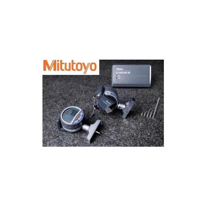 Hĺbkomer s odchýlkomerom 0-200 mm digitálny výstup dát MITUTOYO sada U-WAVE