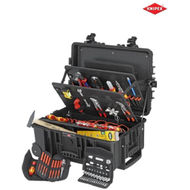 Kufrík 609x428x263 mm s náradím sada KNIPEX 00 21 37